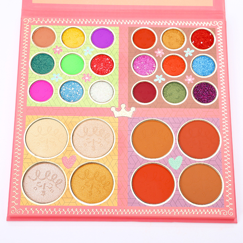 Plaque de fard à paupières de rêve mat 26 couleurs non décoloration ombre à paupières scintillante lifting haute brillance poudre fard à joues plaque intégrée_voghion.com