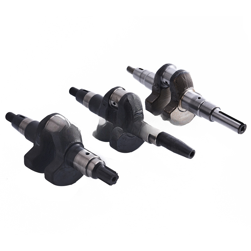 Accesorios de máquina de corte de carretera diesel refrigerados por aire173F 178 188F 192F 186FA cigüeñal de llave plana