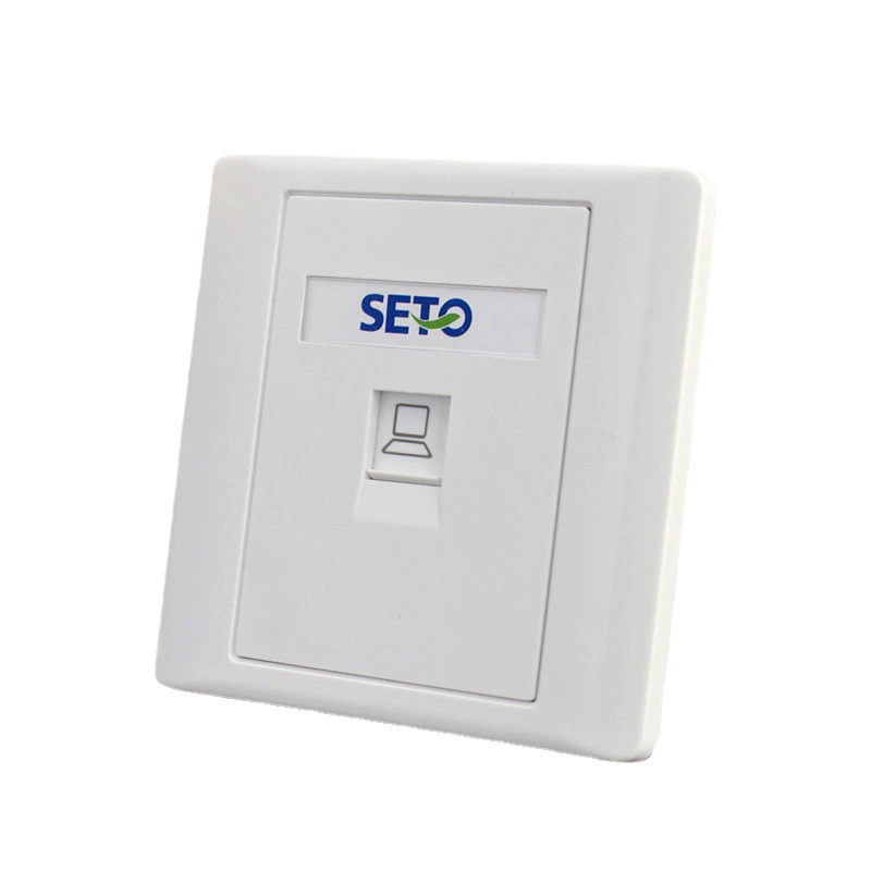 Shengtuo компьютерная розетка сетевой кабель розетка голосовая розетка однопортовая сеть телефонная панель сетевой кабель розетка большое количество оптом