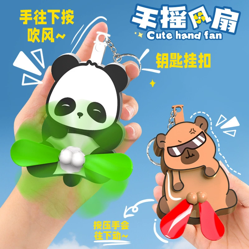 Капибала выдвижной ручной подвесной брелок для сумки с угощениями, милый и забавный подарок от производителя