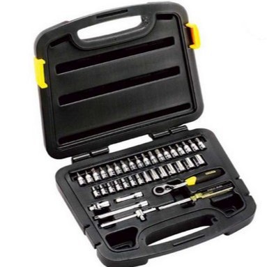 史丹利正品38件套6.3mm系列公制组套94-184-22汽保机修小飞工具箱