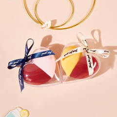 Heart-shaped love beauty egg cosmetic egg 2-pack heart-shaped powder puff set box combination dry and wet dual-use, it becomes larger when exposed to water