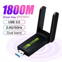 Wi-Fi 6 беспроводная сетевая карта USB 3.0 ноутбук/настольный компьютер двойной диапазон AX1800M беспроводная сетевая карта Free-Drive
