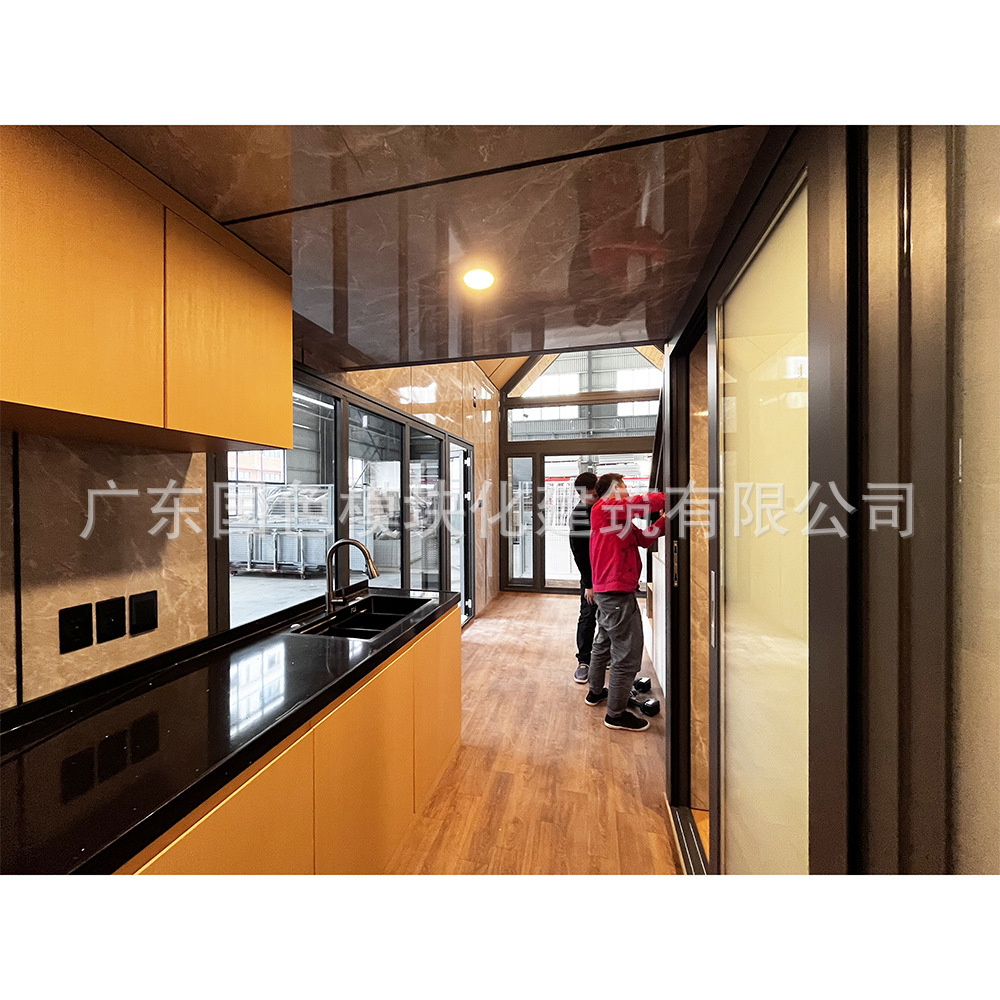 Paraje escénico Sala de sol móvil Acero ligero Villa integrada Cielo estrellado Sala de juntas móvil Casa de madera Casa de camping Cápsula espacial B & B