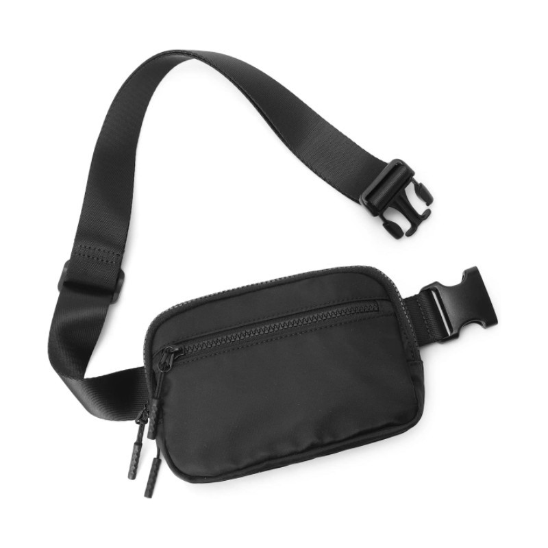En stock venta al por mayor transfronteriza nuevo Lulu mismo bolsa de Salud Deportiva al aire libre corriendo multi-funcional bolsa de cintura imprimible LOGO