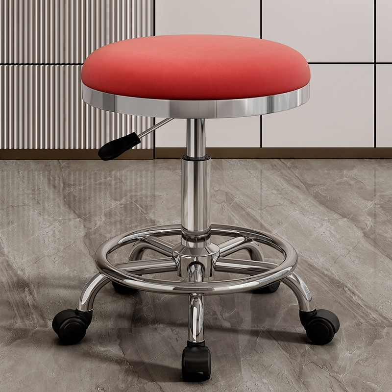 silla de dentista de estética elevadora polea de manicura silla giratoria silla de computadora silla de laboratorio maestro taburete