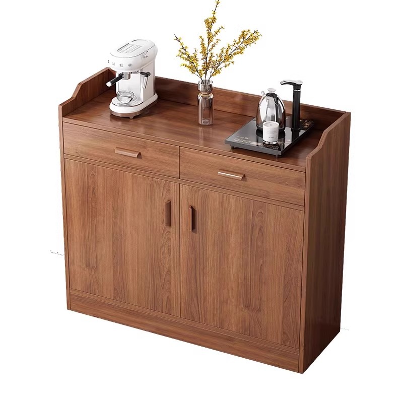 Gabinete de comedor junto a la pared Gabinete de cocina Gabinete de comidas casero Gabinete de almacenamiento Gabinete de salón Gabinete de té de madera maciza