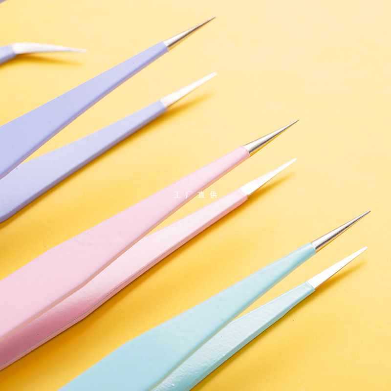 ✅手帐镊子贴纸工具可爱手工diy聂子手账咕卡捏子多肉小夹子