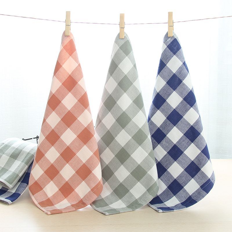 3 Packs of Japanese Style Simple Plaid Gauze Pure Cotton Face Wash Towels for Adults and Kidsren Square Towels and Handkerchiefs 3 Packs of Japanese Style Simple Plaid Gauze Pure Cotton Face Wash Towels for Adults and Kidsren Square Towels and Handkerchiefs