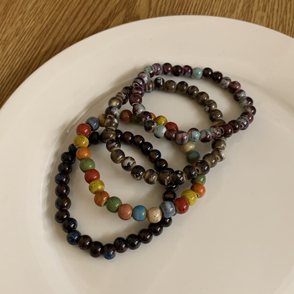 retro universal ethnic beaded bracelet