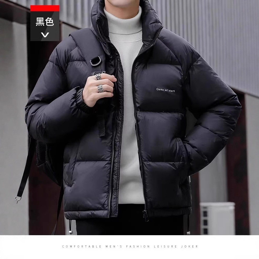 Liquidación: Chaqueta de plumón gruesa y moderna para hombre, chaqueta de plumón para hombre con cuello alto, chaqueta de plumón North Face.