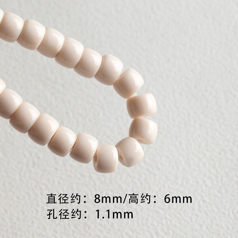 百搭彩色琉璃墩墩桶珠手链项链散珠手机链串珠diy配件材料珠子|undefined