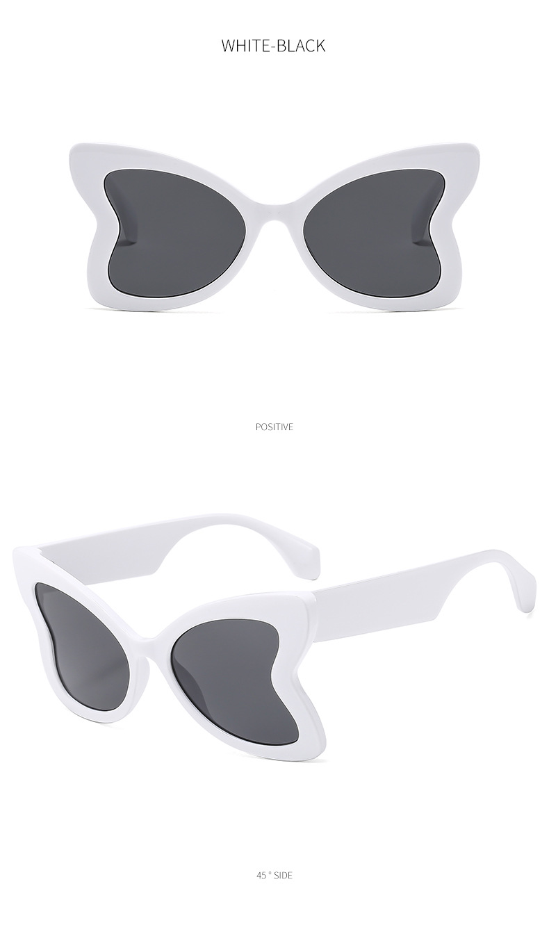 Vlinder zonnebril dames trendy mode street style zonnebril_voghion.com