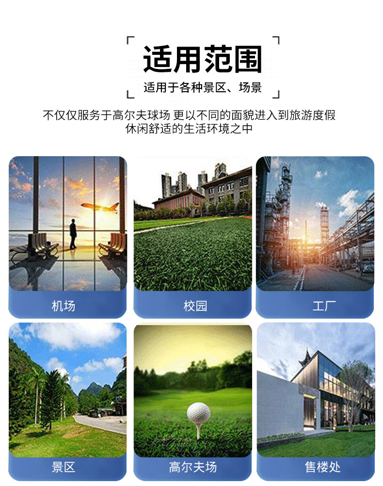 2-8 Seats Electric Sightseeing Car Golf Cart Scenic Spot Property Hotel Reception Shuttle Golf Cart
