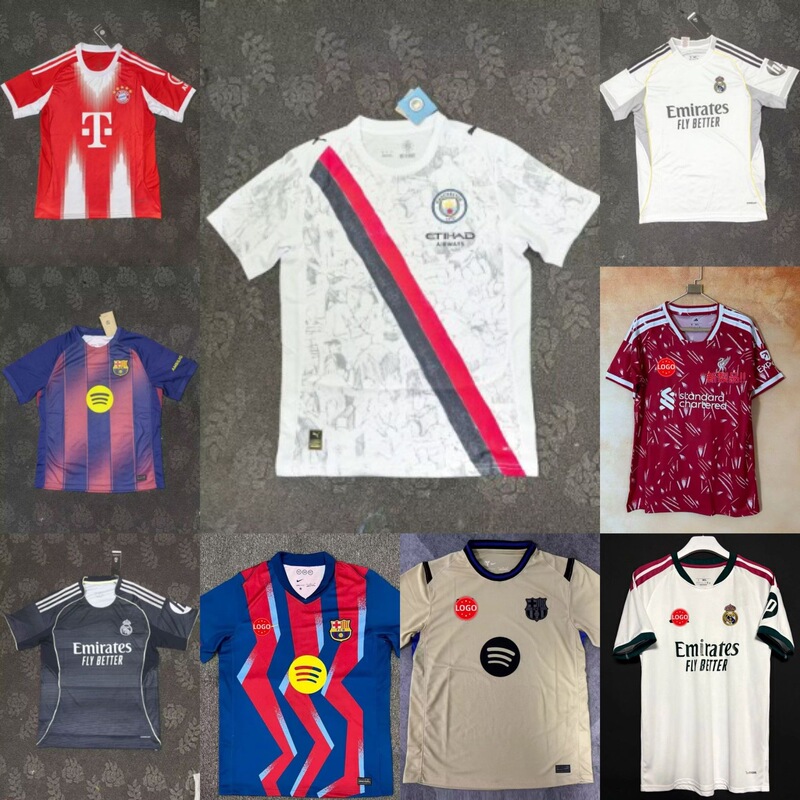 26/27 Cross-border wholesale club football jerseys: Manchester United, Manchester City, Arsenal, Real Madrid, AC Milan, Bayern football jerseys 26/27 Cross-border wholesale club football jerseys: Manchester United, Manchester City, Arsenal, Real Madrid, AC Milan, Bayern football jerseys