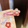 The new Sanlou flower transparent BB clipped jade dog Kuromi cartoon girl heart bangs, the kt cat hair card