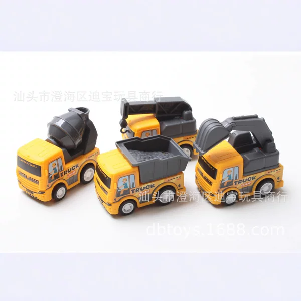 5.8cm Huili Engineering Vehicle 75MM Gashapon Toy Gift