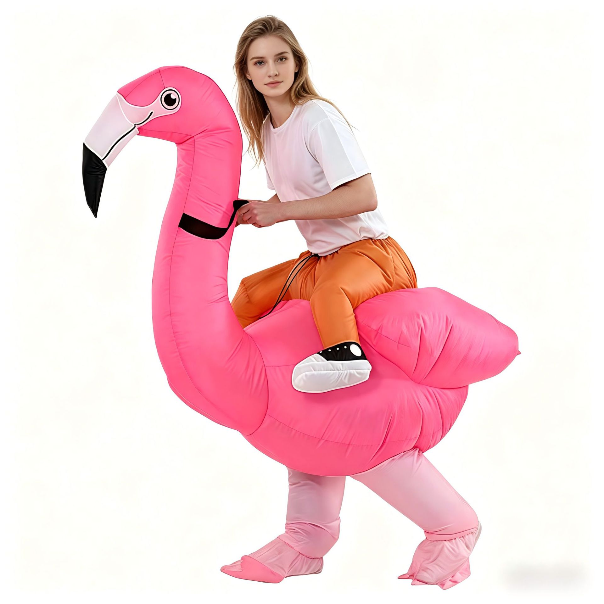 Cross-border Halloween rides flamencos inflables trajes creativos espectáculo nuevo cos divertidos accesorios trajes inflables