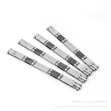 弹片夹定DIY包包口夹弹力口金 15*180mmcm 金属片弹性夹六角形