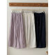 Casual Pants Korean Style Pleated Texture Sense Lightweight Cool Linen 2025 Summer Sun Protection High Waist Lace Wide Leg Casual