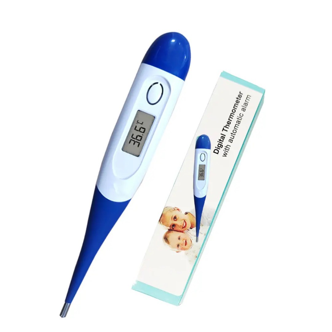 Foreign Trade Factory Wholesale Soft-Head Electronic Thermometer Children's Thermometer Armpit Digital Thermometer Thermometer