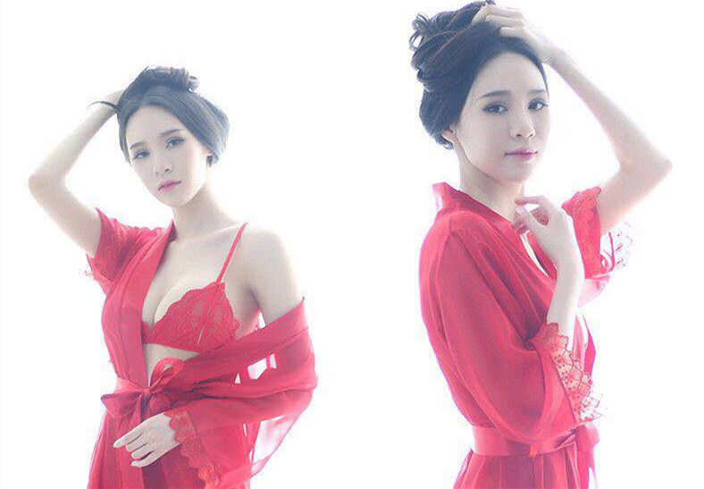 레드 코트 + 속옷