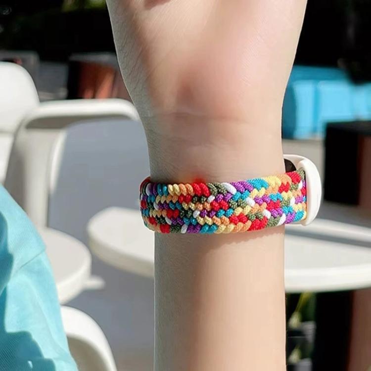 xDfind correa trenzada de nylon elástica ajustable para pulseras Xiaomi 10 / 9 / 8