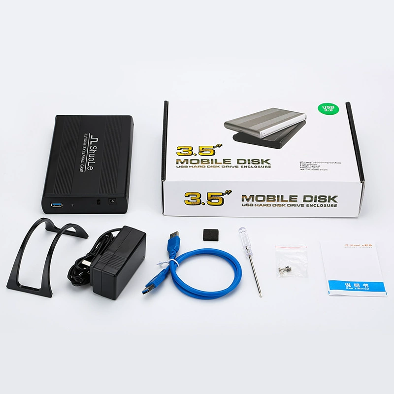 Корпус жесткого диска USB 3.0 Shuole, настольный внешний корпус с разъемом последовательности, SATA внешний мобильный жесткий диск