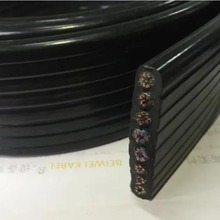 工廠直營行車扁電纜 TVVB YFFB柔軟耐油（帶光纖和屏蔽） CE認證