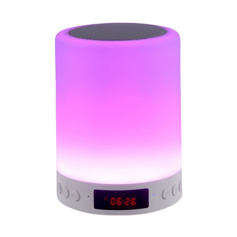 Креативная ночная подсветка для кровати, rechargeable умная настольная лампа зарядка, динамики, bluetooth