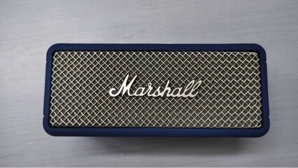 Marshall Emberton Iii Third Generation Midnight Blue Portable Bluetooth Speaker Mini Speaker Marshall Emberton Iii Third Generation Midnight Blue Portable Bluetooth Speaker Mini Speaker