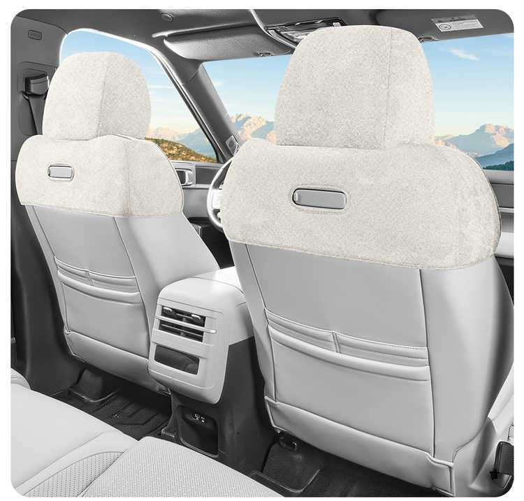 26 Types of Fang Cheng Bao Titanium 3 Rams Special Car Seat Cushions, Universal for All Seasons, Semi-Covered Perforated Breathable Seat Covers