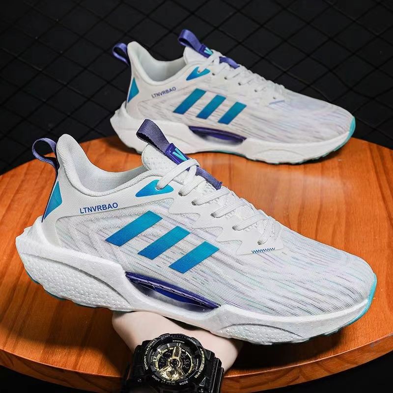 New Men's Shoes Four Seasons Fashion Casual Sports Shoes Autumn Breathable Foreign Trade Thick Sole Comfortable Casual Men's Shoes