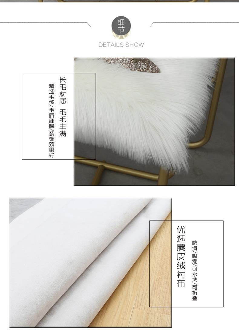 Round Foot Mat, Bedroom Entry Carpet, Living Room Light Luxury Chinese Door Mat, Entrance Carpet, Bedroom Full Carpet, Coffee Table