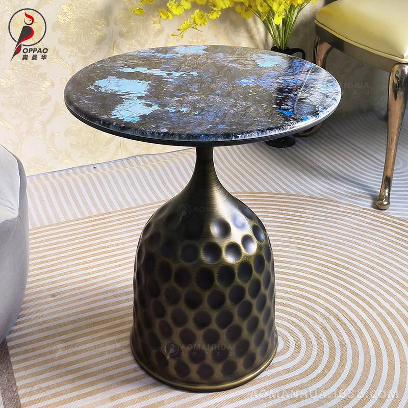 브론즈 + 미결정석 Φ45*54cm