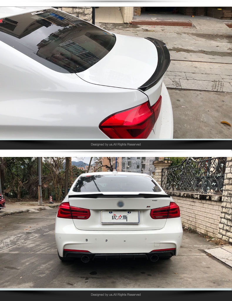 Suitable for Bmw 3 Series E90, Modified Psm Style Rear Wing, Factory Direct Delivery, Fine Surface Craftsmanship