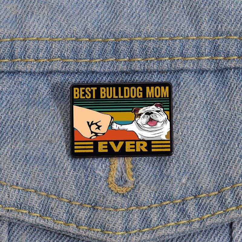 Printing Design Cute Style Cute Pin Animal Cartoon Mixed Materials Printing Unisex Brooches