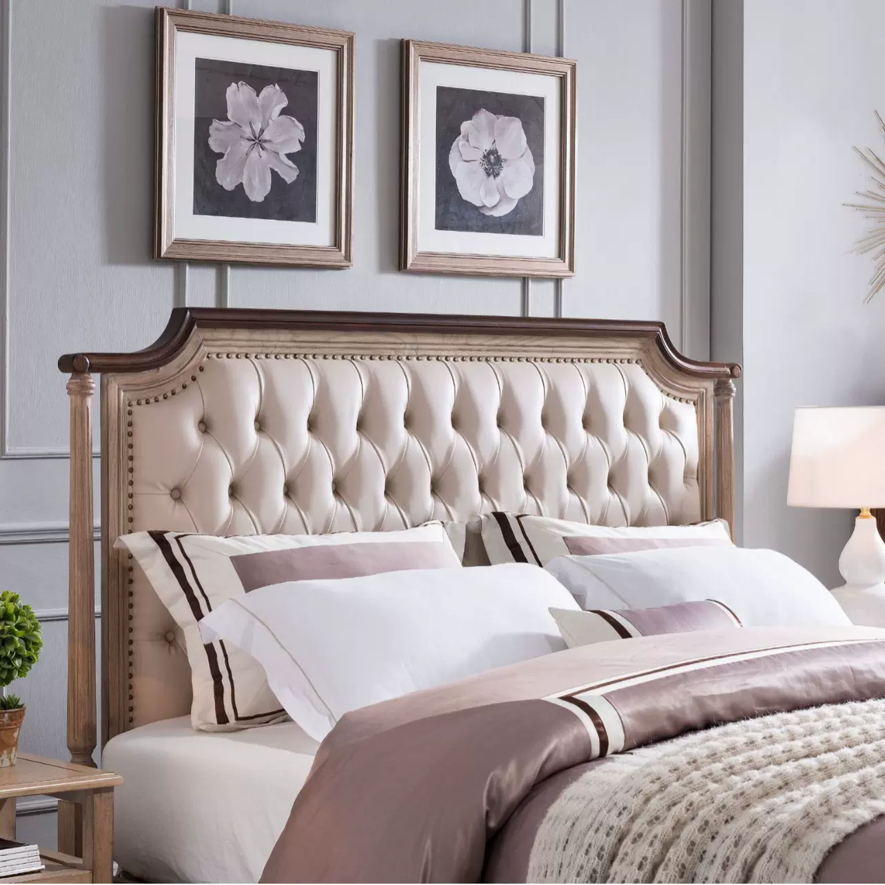 哇噢定制实木床合约商品-安导测试勿动大床纯实木宽床宽眠