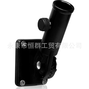 Factory direct wind-resistant wall flagpole flagpole flagpole base outdoor wall-type aluminum alloy Flag Pole