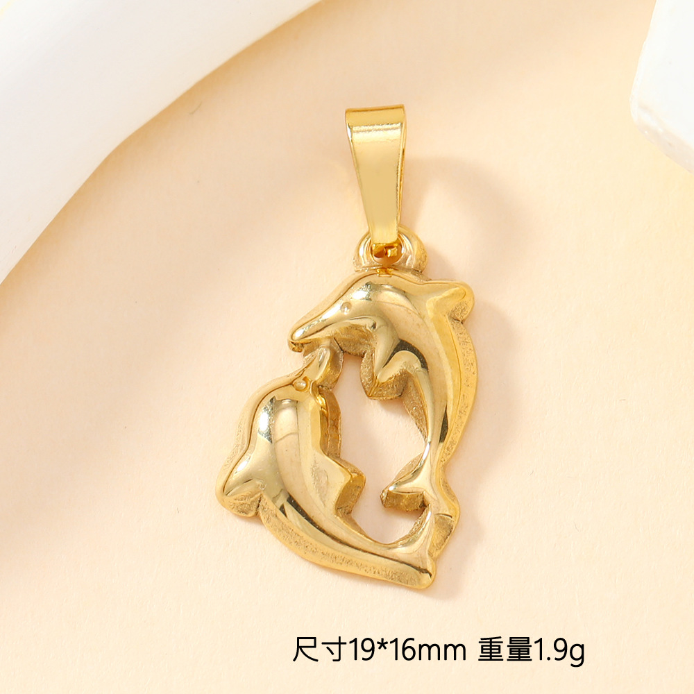 5g Weight Pendant Jewelry Making Type 18*17mm Jewelry Making Size DIY Jewelry Accessories Classification 1 Piece Quantity 304 Stainless Steel Material Heart Shape Pattern All Seasons Season Plating Design Casual, Vintage Style Style 1 Piece 18*17mm 304 Stainless Steel Heart Shape Pendant 9