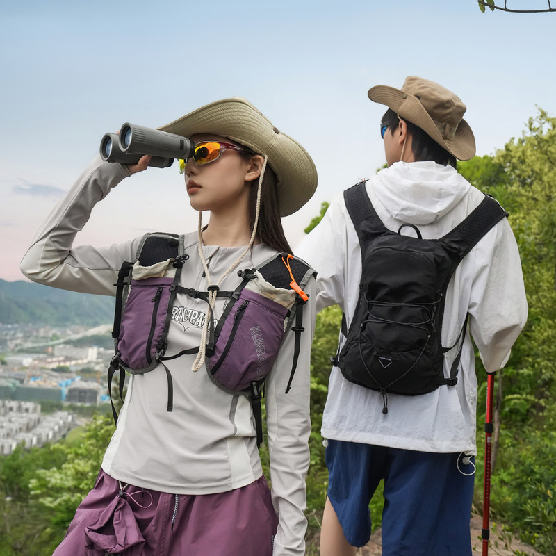 Outdoor Backpack, Sports Cycling Cross-Country Bag, Running Vest, Mountaineering Bag, Hiking Vest, Lightweight Backpack, Men's Running Bag
