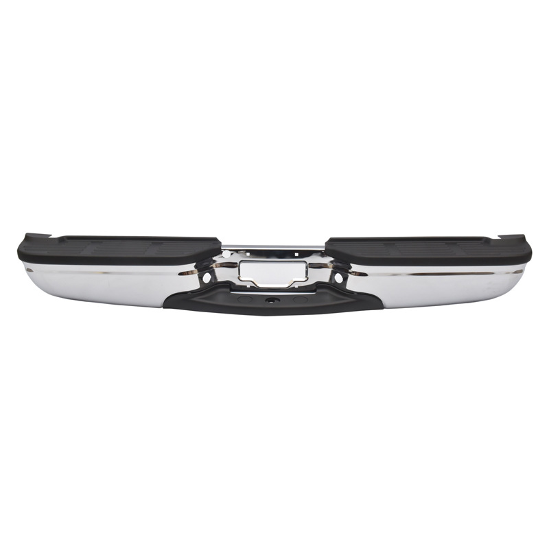 Aplicable al modelo original de Ford, barra trasera galvanizada F-250 sin agujero de radar parachoques 2001 - 2007
