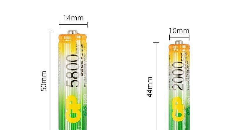Universal rechargeable battery charger set for large-capacity remote control toys, rechargeable AA and AAA nickel-metal hydride batteries