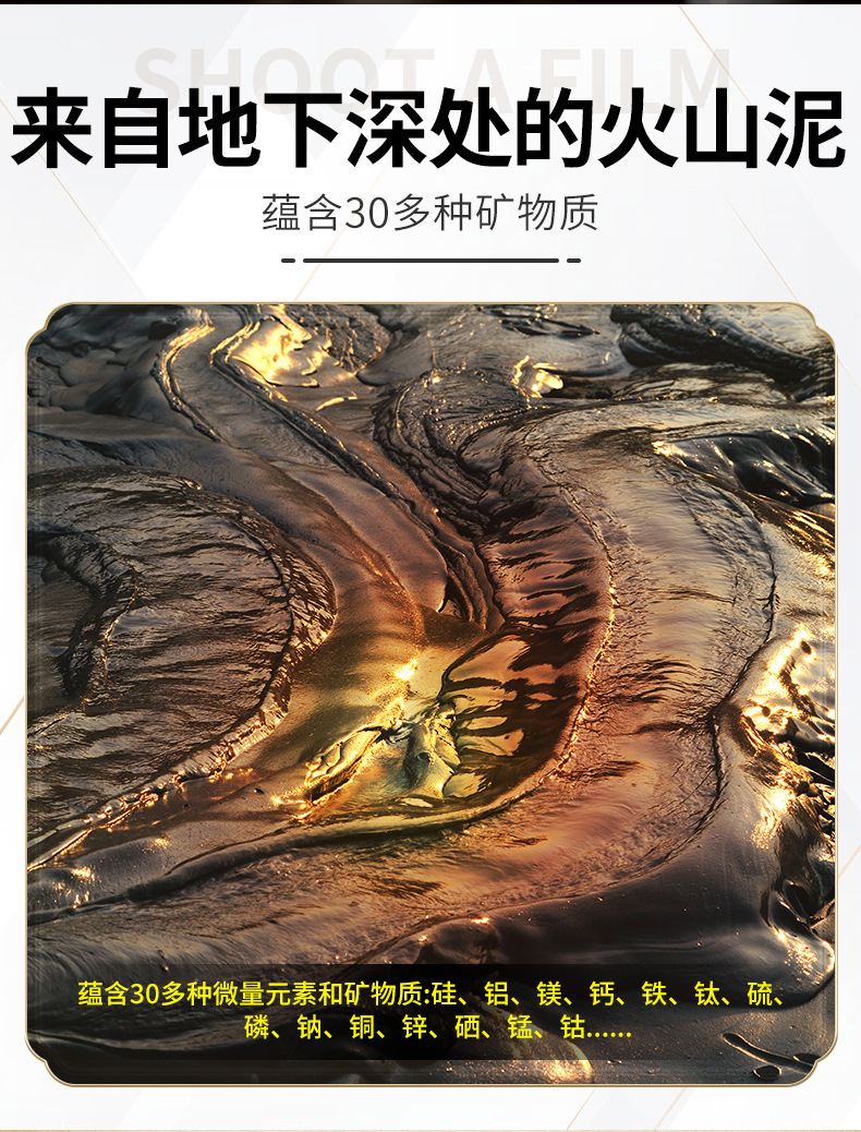 Safflower Mud Therapy Paste Hong Hua Ni Jiu Herbal Warm Compress for Shoulders Neck and Knees 500g in use