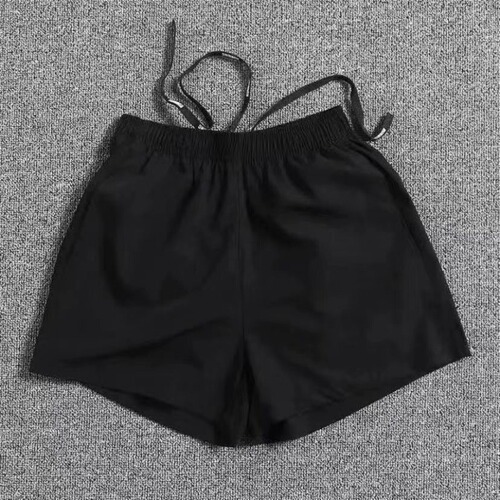 Fitness shorts, marathon running shorts, sports shorts, track and field training pants, quick-drying with lining, three-quarter length pants, summer