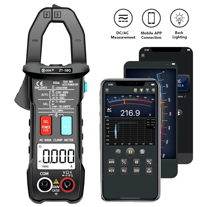 BSIDE ZT-5BQ Bluetooth-соединение 6000 слов высокой точности смарт-плоскогубцы переменного тока