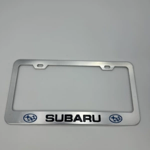 Car License Plate Frame Manufacturer in the United States, Cross-Border Foreign Trade, Mirror Aluminum Alloy Universal Model, Metal American Standard License Plate Frame