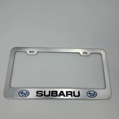 ABŞ üçün güzgü alüminium ərintisi universal metal nömrə çərçivəsi