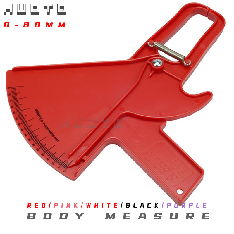 Sector-shaped fat ruler red