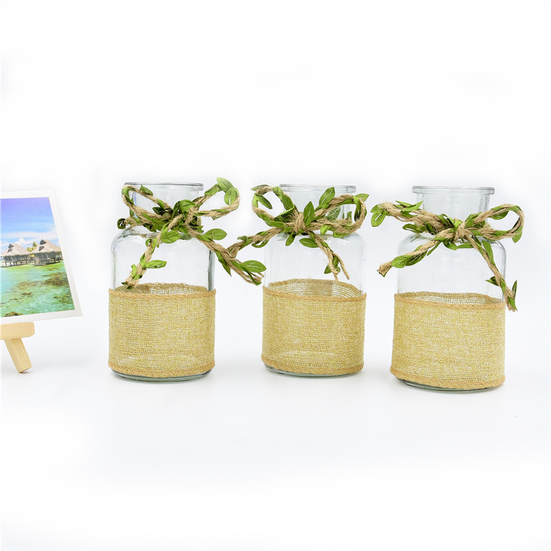 Amazon nuevo rollo de lino natural Navidad artesanía regalo decoración cáñamo cinta copia borde Lino cinta rollo 5 M